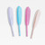 Office School home study room 1 Piece Korean Stationery Cute Feather Ballpoint Pen Creative Bent birds feathers wing accessories Supplies Gel Pens Gifting writing accessory in silver, blue, pink, golden