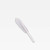 Office School home study room 1 Piece Korean Stationery Cute Feather Ballpoint Pen Creative Bent birds feathers wing accessories Supplies Gel Pens Gifting writing accessory in silver color