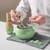 4-8pcs/set Ceramic Matcha Set Tea Bowl Traditional Japanese Tea Making Tools matcha tea-set tea whisk bamboo matcha brush sets in light green