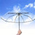 Japanese Korean clear Transparent Umbrella Folding Automatic Open And Close Mori Three-fold school university Student Sunny travel accessory HolidayVacation getaway shopping Umbrellas accessories with black accent
