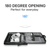Office BANGE Simple Design Slim Backpack 14 Inch Laptop Bag Waterproof Minimalist Flat Business Backpacks Casual Travel Office Work Bags in black