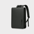 Office BANGE Simple Design Slim Backpack 14 Inch Laptop Bag Waterproof Minimalist Flat Business Backpacks Casual Travel Office Work Bags in black
