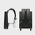 Office BANGE Simple Design Slim Backpack 14 Inch Laptop Bag Waterproof Minimalist Flat Business Backpacks Casual Travel Office Work Bags in black