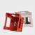 Office Home Adult Children Portable Folding Stool Thickened Plastic Saddle Chair for Outdoor Activities and Fishing Gifts Party Favors stools in Gray grey, Red