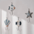 Indoor Outdoor Garden Nautical Themed Entryway reception Home Decorative starfish, puffer fish, scallop, nautilus shell, sailboat, life buoy Wall Hook Coat Hanger Ocean Decor Key Hanger Hooks in white blue silver orange, multi color