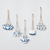 Indoor Outdoor Garden Nautical Themed Entryway reception Wooden Life Buoy, Sailboat, Scallop shell, Fish, Anchor, Starfish Hanging Coastal Beach Pendants for Sea Life Ocean Home Wall Decor Fishnet Ornament decoration Party Gift Office in white with blue multi color