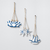Indoor Outdoor Garden Nautical Themed Entryway reception Wooden Life Buoy, Sailboat, Scallop shell, Fish, Anchor, Starfish Hanging Coastal Beach Pendants for Sea Life Ocean Home Wall Decor Fishnet Ornament decoration Party Gift Office in white with blue multi color
