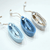 Indoor Outdoor Garden Nautical Themed Entryway reception Wooden Marine Mini Miniature Fishing Rowing Boat Hanging Coastal Beach Pendants for Sea Life Ocean Home Wall Decor Fishnet Ornament decoration Party Gift Office in white with blue multi color 9.5cm