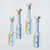 Indoor Outdoor Garden Nautical Themed Mediterranean style Entryway reception Wooden Oar Crafts Children's Room Pendant Beach Wall Ornament Hanging Home Decor Decorations in Light-, dark-, blue white, with rudder wheel, with anchor and Blue white yellow, with life buoy, with Sailboat, pastel color