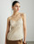 Women’s woman womens tall-, plus-, size  Solid, 90% Real Silk, Lace V neck, Sleeveless Chic Silk Camis T-Shirt, Spring Summer vacation holiday getaway Camisole Tops in Champagne
