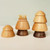 Norway Scandinavia Scandinavian Norwegian Nordic style Festive Christmas season holiday  fashion Solid Wooden Small Tree Toothpick Holder Creative Toothpick Box Household Toothpick Jars in natural brown wood color