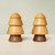Norway Scandinavia Scandinavian Norwegian Nordic style Festive Christmas season holiday  fashion Solid Wooden Small Tree Toothpick Holder Creative Toothpick Box Household Toothpick Jars in natural brown wood color