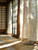 Office home vacation beach property patio gazebo boho bohemian high quality Korean style ready made Linen voile sheer fabric curtain window panel drape curtains in khaki light brown with Grommet, Velcro, Rod pocket, Hooks tape hanging types