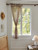 Office home vacation beach property patio gazebo boho bohemian high quality Japanese style ready made Linen voile sheer fabric curtain window panel drape curtains in khaki brown with tag tie top