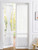 Office home vacation beach property patio gazebo Japanese boho bohemian linen door curtain window panel drape curtains in white with rod pocket hanging types