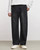 Men’s man mens petite-, tall-, plus-, size Cotton blend Casual Spring summer and Autumn Fall simple and versatile slim elasticated waist mid rise wide leg denim Jeans Pants in black