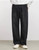 Men’s man mens petite-, tall-, plus-, size Cotton blend Casual Spring summer and Autumn Fall simple and versatile slim elasticated waist mid rise wide leg denim Jeans Pants in black