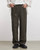 Men’s man mens petite-, tall-, plus-, size Lyocell Casual Spring Summer Moisture-absorbent And Quick-drying Linen Thin Wide-leg Pants in brown