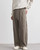 Men’s man mens petite-, tall-, plus-, size Straight Loose Casual Summer Solid Color Outdoor Sports Mid-rise Wide-leg Pants Breathable Thin Trousers in Coffee brown
