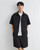 Men’s man mens petite-, tall-, plus-, size Loose Casual Short Sleeves Shorts 2 Piece Sets Suits Cityboy wfh office workwear Streetwear Fashion Daily Commute Cargo Shirt Top Shirts in black