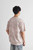 Men’s man mens petite-, tall-, plus-, size Gradient Leaf Print graphic Summer Loose Crew Neck Trendy Versatile Commute wfh office workwear Short Sleeves crewneck T-Shirt Tops T-Shirts in pink