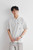 Men’s man mens petite-, tall-, plus-, size Pocket Button Decor graphic heart pulse Summer Turn-down collar Short half sleeves with Drop Shoulder Commute Versatile Knit Single chest Pocket Daily Commute Polo Shirt Tee Top T-Shirts in light Gray grey