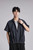 Men’s man mens petite-, tall-, plus-, size Lyocell cotton Fake Two-Piece Summer Raglan Lapel Retro Casual Commuter Short half Sleeves with Drop Shoulder V-neck Commute Versatile Knit Commute Pullover Shirt Top Shirts in dark blue