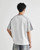 Men’s man mens petite-, tall-, plus-, size patchwork Color Block short half Raglan rib Sleeve Summer Textured Loose Casual Versatile City Boy Style T-Shirt Top T-Shirts in white, with light Gray grey