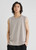 Men’s man mens petite-, tall-, plus-, size 100% Cotton Plain Bodybuilding Singlet Gym Stringer Sleeveless Shirt Blank Fitness Clothing Sportswear Muscle Vest Tank Top Tops in light Gray grey