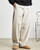 Men’s man mens petite-, tall-, plus-, size Straight Loose American Youth Casual Straight Fashion Sports Thin Style S-3XL Mid-rise Wide-leg Pants Breathable Thin Trousers in apricot