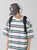 Men’s man mens petite-, tall-, plus-, size Japanese-style clothing. Trendy retro color-blocked striped loose-fitting versatile short half sleeves with drop shoulder embroidered graphic logo crewneck, Summer Crew Neck Loose Street Fashion Breathable embroidery round O-neck Casual Pullover T-Shirt Tops T-Shirts in blue with multi accent color
