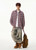 Men’s man mens petite-, tall-, plus-, size Vintage washed plaid turn-down collar long sleeves chest pocket checkered button close spring summer style, retro and loose-fit casual shirt Tops Shirts in red blue