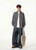 Men’s man mens petite-, tall-, plus-, size Vintage washed plaid turn-down collar long sleeves chest pocket checkered button close spring summer style, retro and loose-fit casual shirt Tops Shirts in black Gray grey