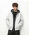 Men’s man mens petite-, tall-, plus-, size Trending Light Travel Workwear Streetwear Trendy Spring Summer Fall Autumn cotton Knitted Patched Double zipper close Pullover Heavyweight American Casual fitness sportswear hooded Bomber Jacket Outerwear coat outdoor camping Outwear Jackets in white with dark gray accent