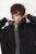 Men’s man mens petite-, tall-, plus-, size Trending Light Travel Workwear Streetwear Trendy Spring Summer Fall Autumn cotton Knitted Patched Double zipper close Pullover Heavyweight American Casual fitness sportswear hooded Bomber Jacket Outerwear coat outdoor camping Outwear Jackets in black with dark gray accent