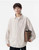 Men’s man mens petite-, tall-, plus-, size Light Travel turn-down Spread collar long sleeves with drop shoulder button close patch pocket chest wfh office commute Workwear Streetwear Premium Trendy Spring Summer Fall Autumn Shirt Jacket Outerwear outdoor Outwear Jackets in cream