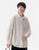 Men’s man mens petite-, tall-, plus-, size Light Travel turn-down Spread collar long sleeves with drop shoulder button close patch pocket chest wfh office commute Workwear Streetwear Premium Trendy Spring Summer Fall Autumn Shirt Jacket Outerwear outdoor Outwear Jackets in cream