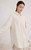 Women’s woman womens petite-, tall-, plus-, size Light Luxury High-Quality 100% linen long sleeves pockets at front turn-down spread collar Shirt tops Shirts in light khaki color
