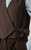 Women’s woman womens petite-, tall-, plus-, size Light Luxury High-Quality commute wfh office workwear Australian wool-blend buckle belt v-neck sleeveless blazer vest outerwear tops Outwear vests in brown