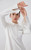 Women’s woman womens petite-, tall-, plus-, size Light Luxury High-Quality wool Blend spread collar half button-up slong sleeves elegant evening party wear Midi dress Dresses in white