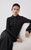Women’s woman womens petite-, tall-, plus-, size Light Luxury High-Quality wool Blend spread collar half button-up slong sleeves elegant evening party wear Midi dress Dresses in graphite Gray grey