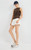 Women’s woman womens petite-, tall-, plus-, size Light Luxury High-Quality glittering Glitter sequined beads at front sleeveless crewneck round O-neck crew neck tank top evening party tops in coffee brown color