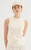 Women’s woman womens petite-, tall-, plus-, size Light Luxury High-Quality glittering Glitter sequined beads at front sleeveless crewneck round O-neck crew neck tank top evening party tops in coffee apricot white color