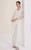Women’s woman womens petite-, tall-, plus-, size Light Luxury High-Quality long semi-transparent see-through sleeves with adjustable latch button band cuffs v-neck rib-pleated ribbed sweater tops sweaters in white color