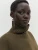 Women’s woman womens petite-, tall-, plus-, size Light Luxury High-Quality cashmere yak wool long sleeves with rib cuffs mockneck zip-up half high ribbed collar turtleneck wide-rib band hem sweater tops sweaters in olive green color