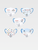 10 pcs Cartoon Anime Japanese Sanrio Hello Kitty Adult Face Mask 10-Piece Kawaii Disposable Dust Protection Safe Breathable Face Decoration Masks in white blue with multi color