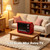 Rechargeable Mini Vintage Cartoon TV with 8G Memory Cute Retro Player Portable Television for Dollhouse Scenes Collectible Decor in red