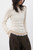Women’s woman womens petite-, tall-, plus-, size Boho bohemian Casual Summer vacation holiday getaway woolen viscose blend Knitted Slim Vintage Long Sleeves O Neck Spliced Raw Edge tassels Female Pullovers Tees Spring Summer Autumn Fall crewneck sweater Top evening party bohemia tops in white with beige