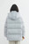 Women’s woman womens petite-, tall-, plus-, size Casual Fall Autumn Winter loose classic Vintage style Long Sleeves v-neck hooded pockets Female white duck down field Puffer Jacket trimmed evening Jackets coats in light sky blue