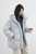 Women’s woman womens petite-, tall-, plus-, size Casual Fall Autumn Winter loose classic Vintage style Long Sleeves v-neck hooded pockets Female white duck down field Puffer Jacket trimmed evening Jackets coats in light sky blue